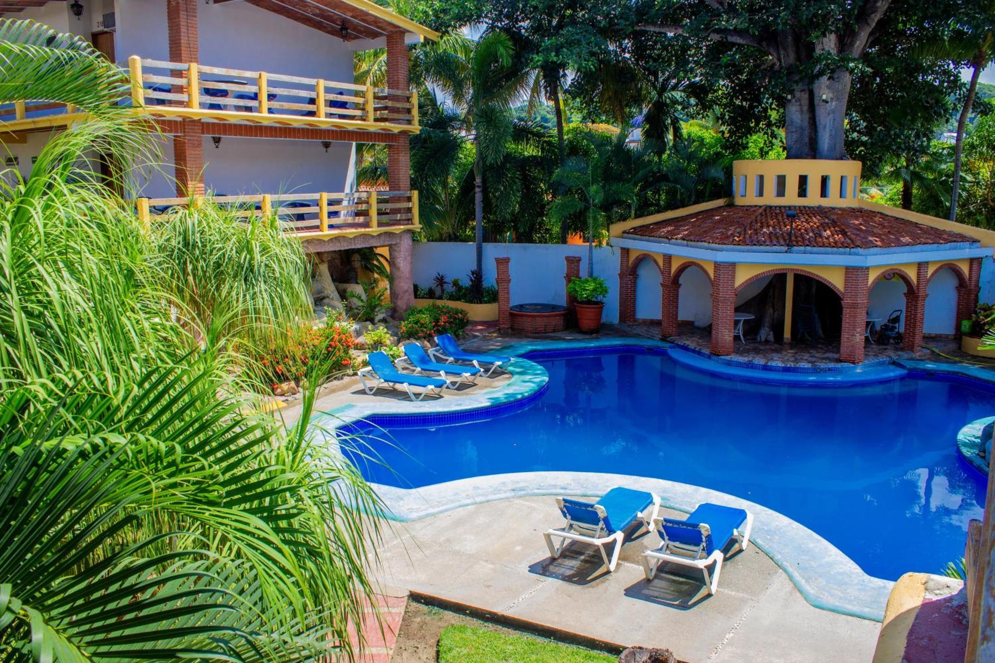 Bungalows As De Oros Rincon de Guayabitos Dış mekan fotoğraf